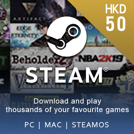Steam HKD50