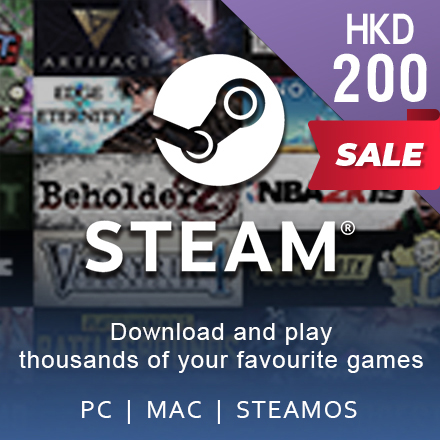 Steam HKD200 [快閃]