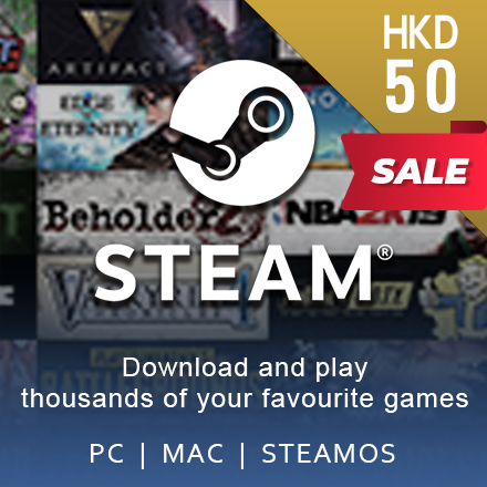Steam HKD50 [快閃]