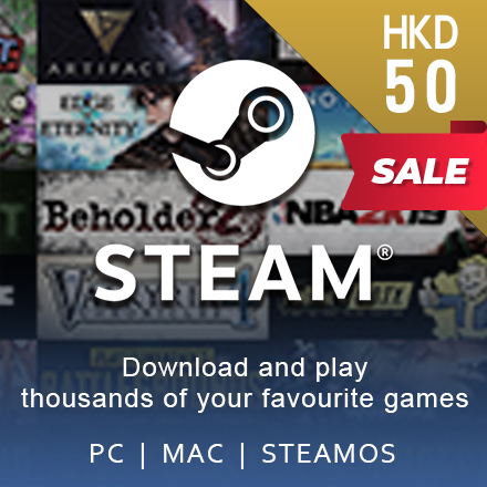 Steam HKD50 [限量]