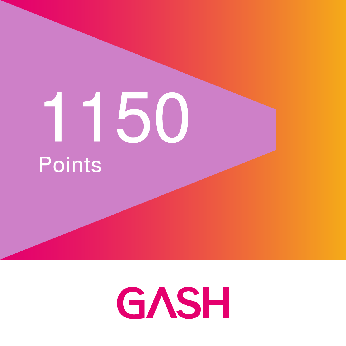 GASH 1150點